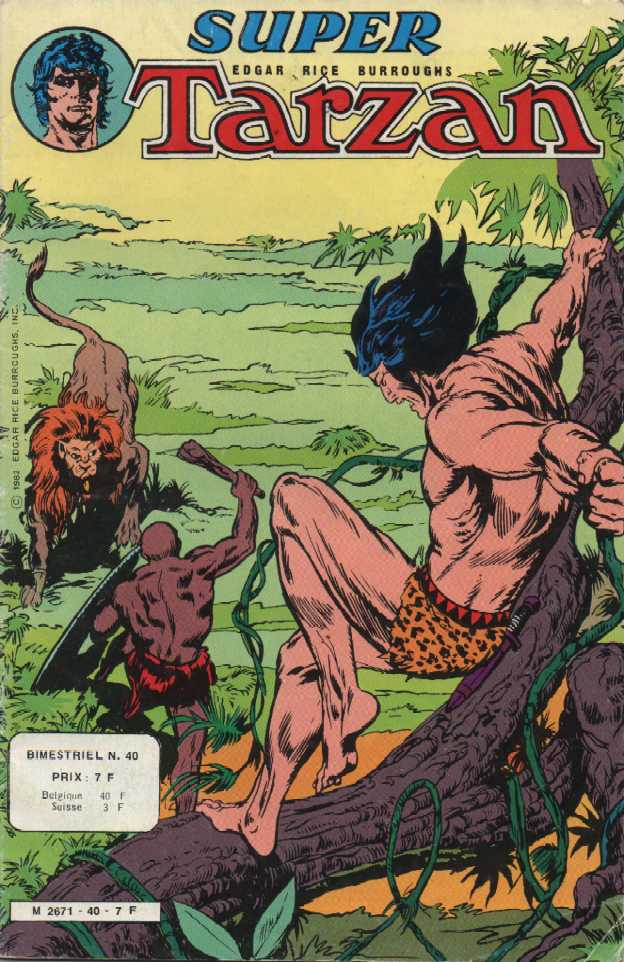 Scan de la Couverture Tarzan Super 2 n 40